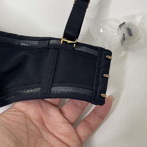 NEW Thirdlove Bra 24/7 Classic Strapless 34D Black Convertible Adjustable Wired - Picture 11 of 11